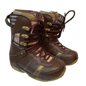 Northwave | Legend Lady Brown Plaid Snowboard Boots